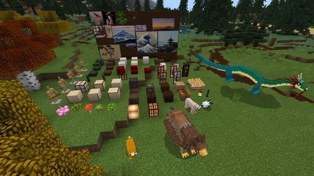 Screenshot of the Minecraft Bedrock Marketplace product Age of the Geisha created by Magefall.