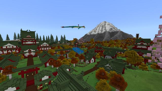 Screenshot of the Minecraft Bedrock Marketplace product Age of the Geisha created by Magefall.