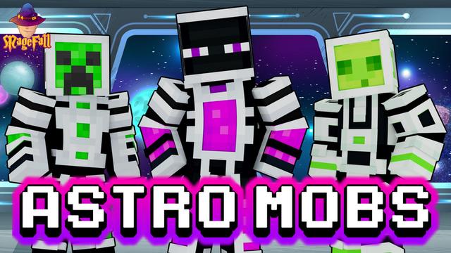 Thumbnail of the Minecraft Bedrock Marketplace product Astro Mobs created by Magefall.