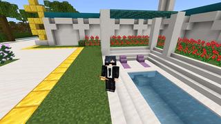 Screenshot of the Minecraft Bedrock Marketplace product Billionaire Mega Mansion created by Magefall.