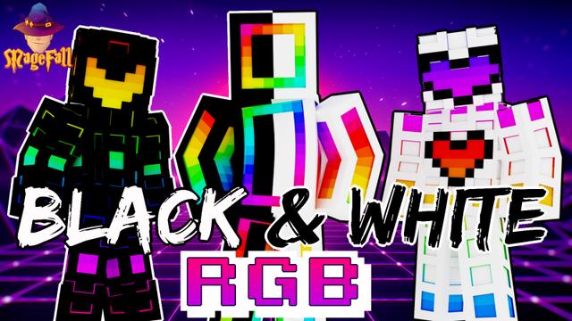 Thumbnail of the Minecraft Bedrock Marketplace product Black & White RGB created by Magefall.