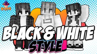Thumbnail of the Minecraft Bedrock Marketplace product Black and White Style created by Magefall.