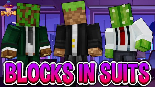 Thumbnail of the Minecraft Bedrock Marketplace product Blocks in Suits created by Magefall.