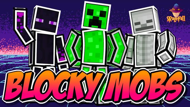 Thumbnail of the Minecraft Bedrock Marketplace product Blocky Mobs created by Magefall.