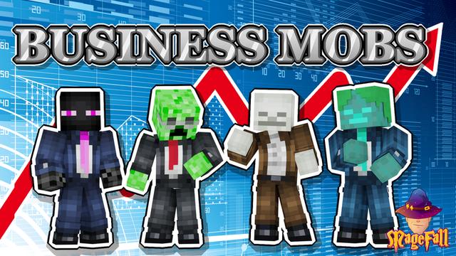 Thumbnail of the Minecraft Bedrock Marketplace product Business Mobs created by Magefall.
