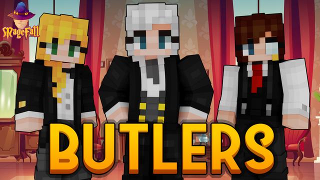 Thumbnail of the Minecraft Bedrock Marketplace product Butlers created by Magefall.