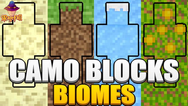 Thumbnail of the Minecraft Bedrock Marketplace product Camo Blocks: Biomes created by Magefall.