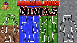Thumbnail of the Minecraft Bedrock Marketplace product Camo Blocks: Ninjas created by Magefall.