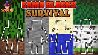 Thumbnail of the Minecraft Bedrock Marketplace product Camo Blocks: Survival created by Magefall.