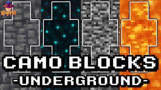 Thumbnail of the Minecraft Bedrock Marketplace product Camo Blocks: Underground created by Magefall.