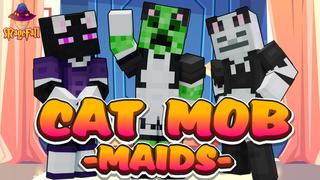 Thumbnail of the Minecraft Bedrock Marketplace product Cat Mob Maids created by Magefall.