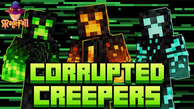 Thumbnail of the Minecraft Bedrock Marketplace product Corrupted Creepers created by Magefall.