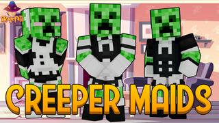 Thumbnail of the Minecraft Bedrock Marketplace product Creeper Maids created by Magefall.