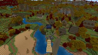 Screenshot of the Minecraft Bedrock Marketplace product Creepy Hollow created by Magefall.