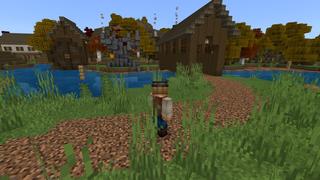 Screenshot of the Minecraft Bedrock Marketplace product Creepy Hollow created by Magefall.