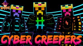 Thumbnail of the Minecraft Bedrock Marketplace product Cyber Creepers created by Magefall.
