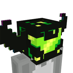 Thumbnail of the Minecraft Bedrock Marketplace product Cyber Horns - Green created by Magefall.