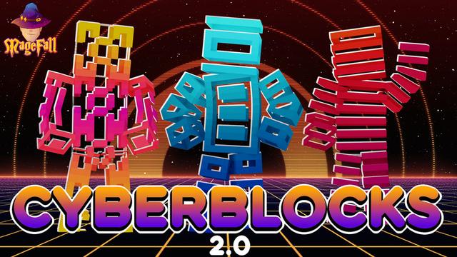 Thumbnail of the Minecraft Bedrock Marketplace product Cyberblocks created by Magefall.