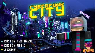 Thumbnail of the Minecraft Bedrock Marketplace product Cidade Cyberpunk created by Magefall.
