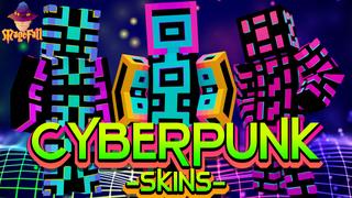 Thumbnail of the Minecraft Bedrock Marketplace product Cyberpunk Skins created by Magefall.