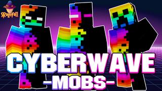 Thumbnail of the Minecraft Bedrock Marketplace product Cyberwave Mobs created by Magefall.