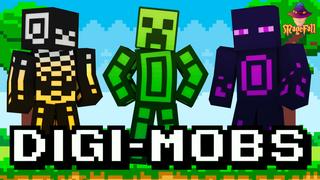 Thumbnail of the Minecraft Bedrock Marketplace product Digi-Mobs created by Magefall.