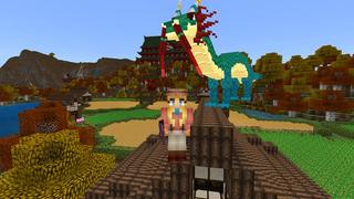 Screenshot of the Minecraft Bedrock Marketplace product Dragon Sanctuary created by Magefall.