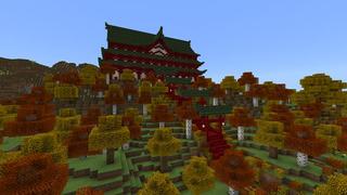 Screenshot of the Minecraft Bedrock Marketplace product Dragon Sanctuary created by Magefall.