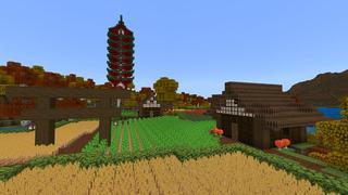 Screenshot of the Minecraft Bedrock Marketplace product Dragon Sanctuary created by Magefall.