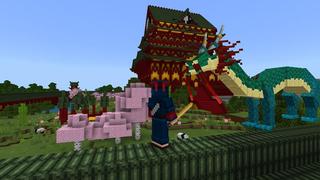 Screenshot of the Minecraft Bedrock Marketplace product Dragon Temple created by Magefall.