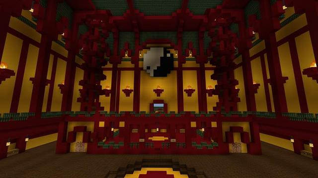 Screenshot of the Minecraft Bedrock Marketplace product Dragon Temple created by Magefall.