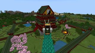 Screenshot of the Minecraft Bedrock Marketplace product Dragon Temple created by Magefall.
