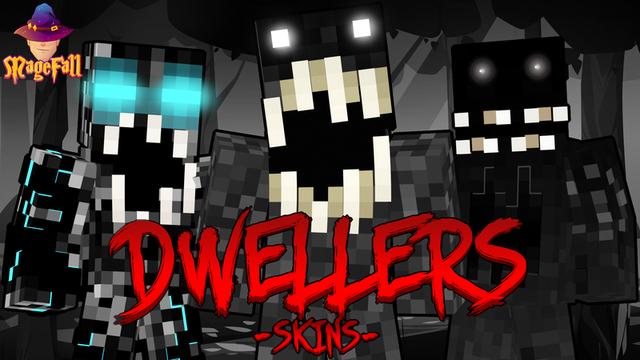 Thumbnail of the Minecraft Bedrock Marketplace product Dwellers Skins created by Magefall.
