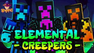 Thumbnail of the Minecraft Bedrock Marketplace product Elemental Creepers created by Magefall.