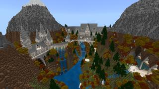 Screenshot of the Minecraft Bedrock Marketplace product Elven Kingdom created by Magefall.