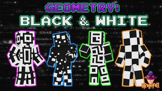 Thumbnail of the Minecraft Bedrock Marketplace product Geometry: Black & White created by Magefall.
