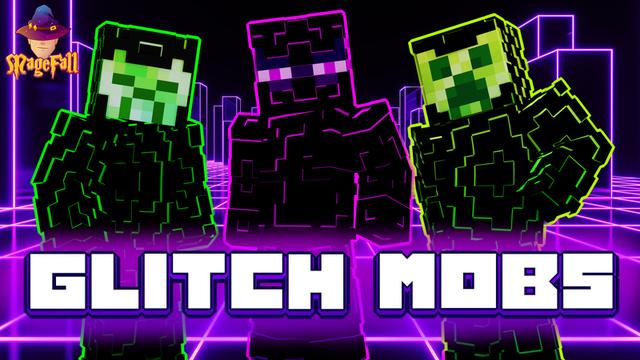 Thumbnail of the Minecraft Bedrock Marketplace product Glitch Mobs created by Magefall.