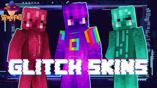 Thumbnail of the Minecraft Bedrock Marketplace product Glitch Skins created by Magefall.