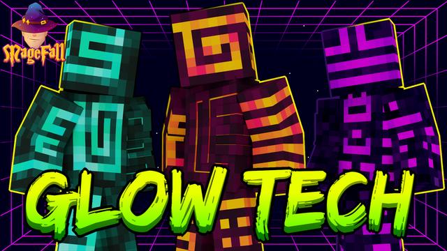 Thumbnail of the Minecraft Bedrock Marketplace product Glow Tech created by Magefall.