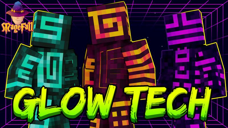 Glow Tech by Magefall | CHUNK - Minecraft Bedrock Marketplace Explorer