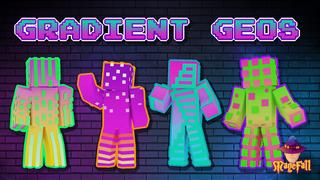 Thumbnail of the Minecraft Bedrock Marketplace product Gradient Geos created by Magefall.