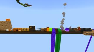 Screenshot of the Minecraft Bedrock Marketplace product Halloween Skyblock created by Magefall.