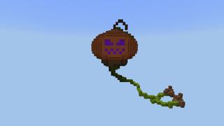 Screenshot of the Minecraft Bedrock Marketplace product Halloween Skyblock created by Magefall.