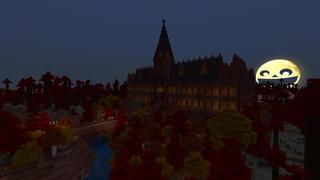 Screenshot of the Minecraft Bedrock Marketplace product Haunted Mega Mansion created by Magefall.