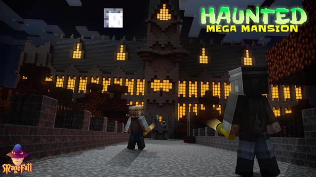 Thumbnail of the Minecraft Bedrock Marketplace product Haunted Mega Mansion created by Magefall.