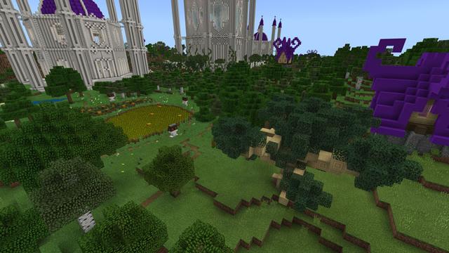 Screenshot of the Minecraft Bedrock Marketplace product Land of the Mages created by Magefall.