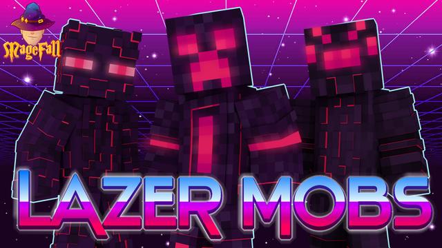 Thumbnail of the Minecraft Bedrock Marketplace product Lazer Mobs created by Magefall.
