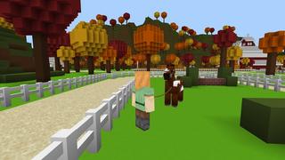 Screenshot of the Minecraft Bedrock Marketplace product Learn all about: Farms created by Magefall.