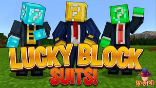 Thumbnail of the Minecraft Bedrock Marketplace product Lucky Block Suits! created by Magefall.