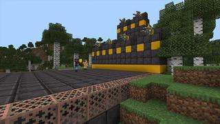 Screenshot of the Minecraft Bedrock Marketplace product Mech Suits created by Magefall.